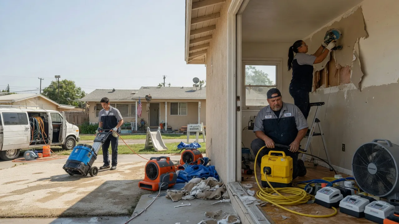 Water Damage Restoration in La Grange, CA near me